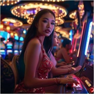 Qiu Qiu card hand example on cuan88 slot live dealer table